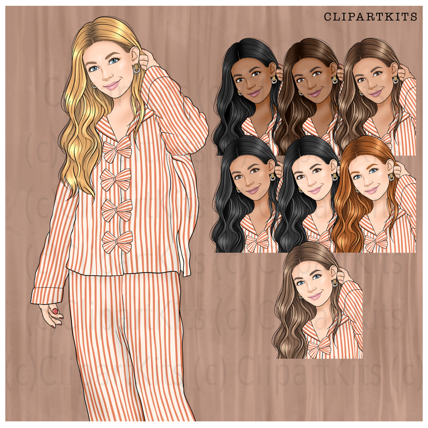 Cozy BnB | Complete Clipart Set