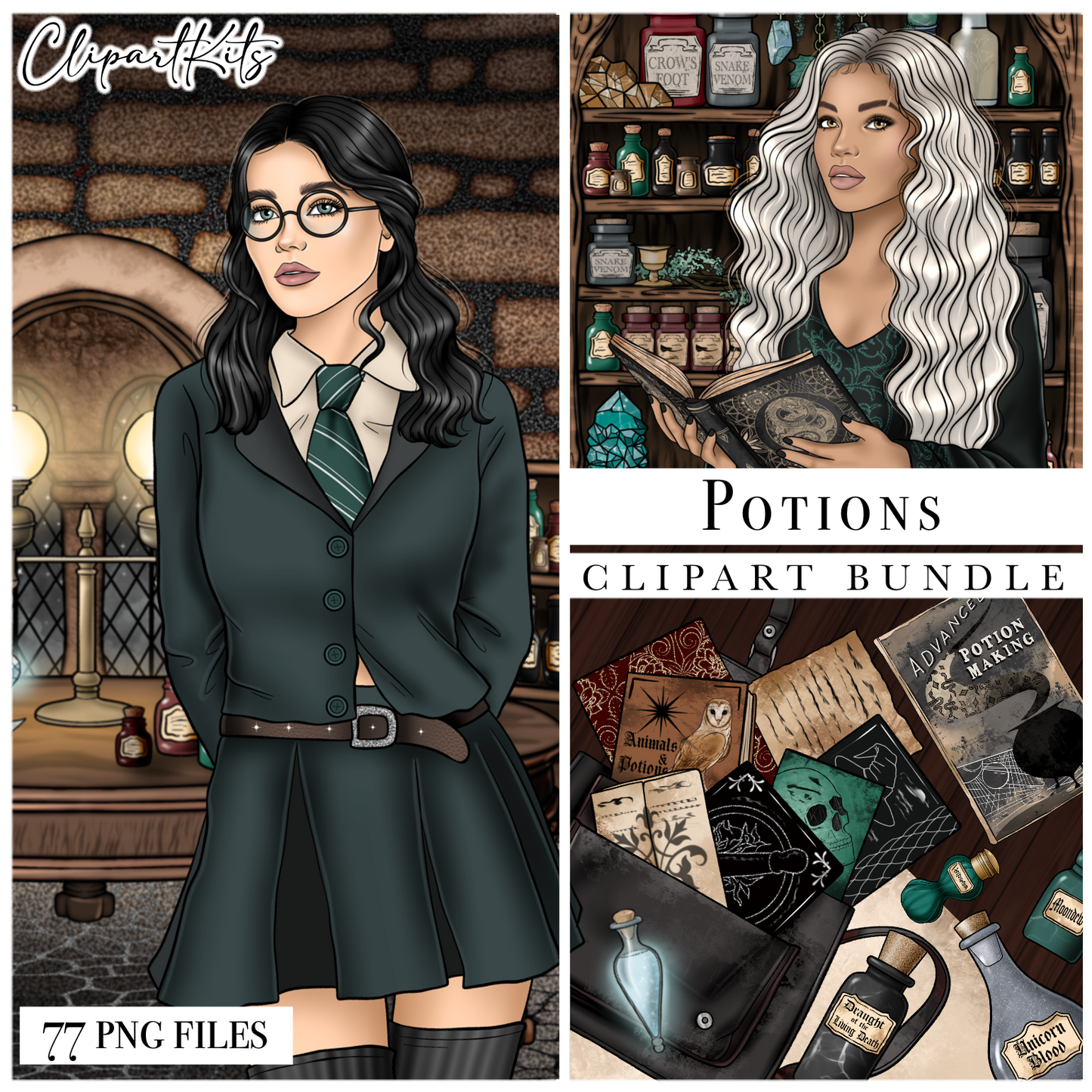 Potions | Complete Clipart Set