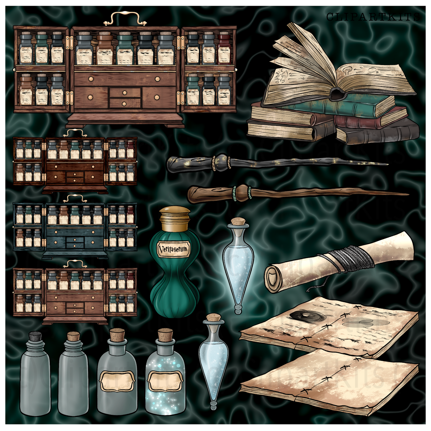 Potions | Complete Clipart Set