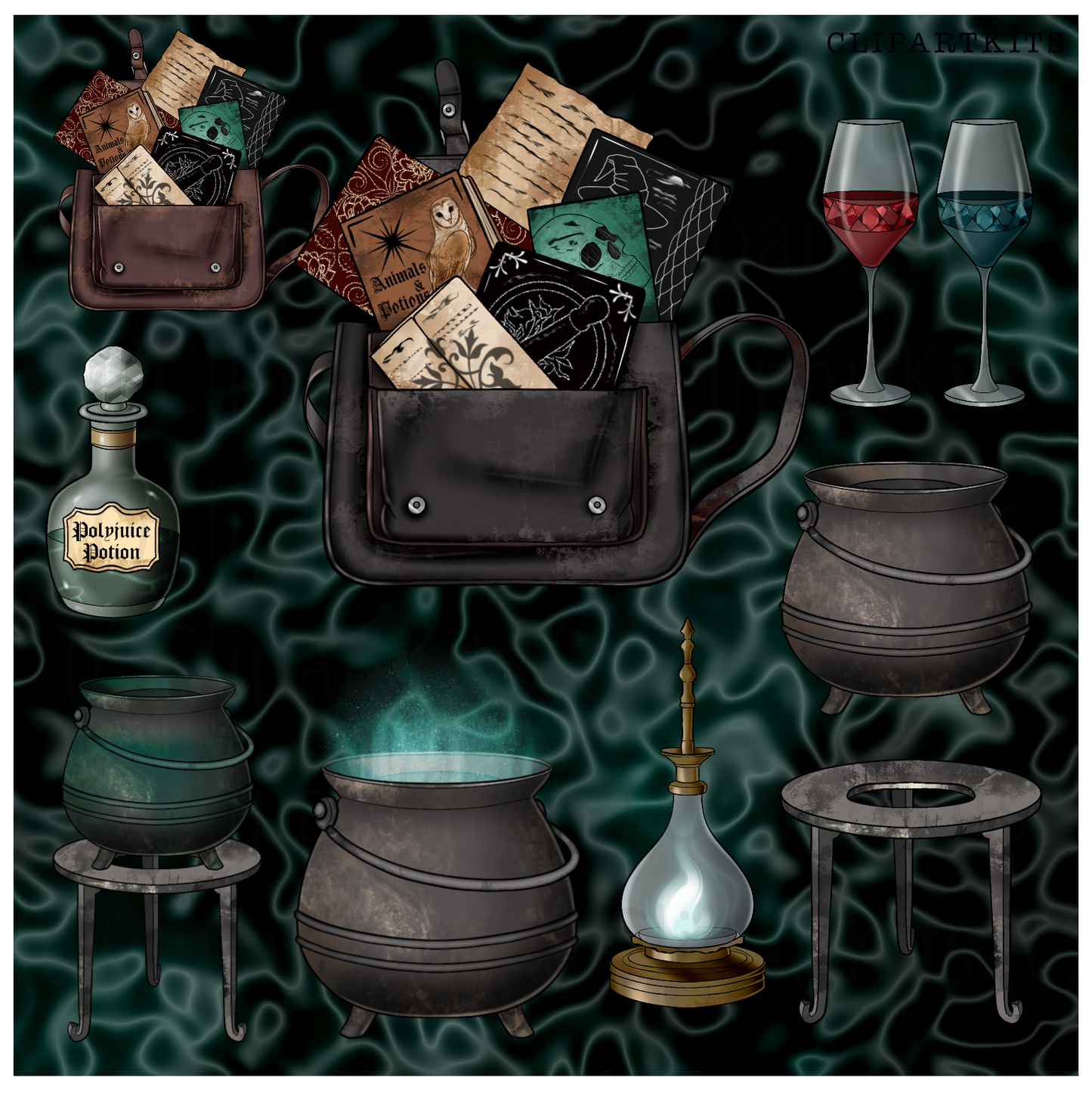 Potions | Complete Clipart Set