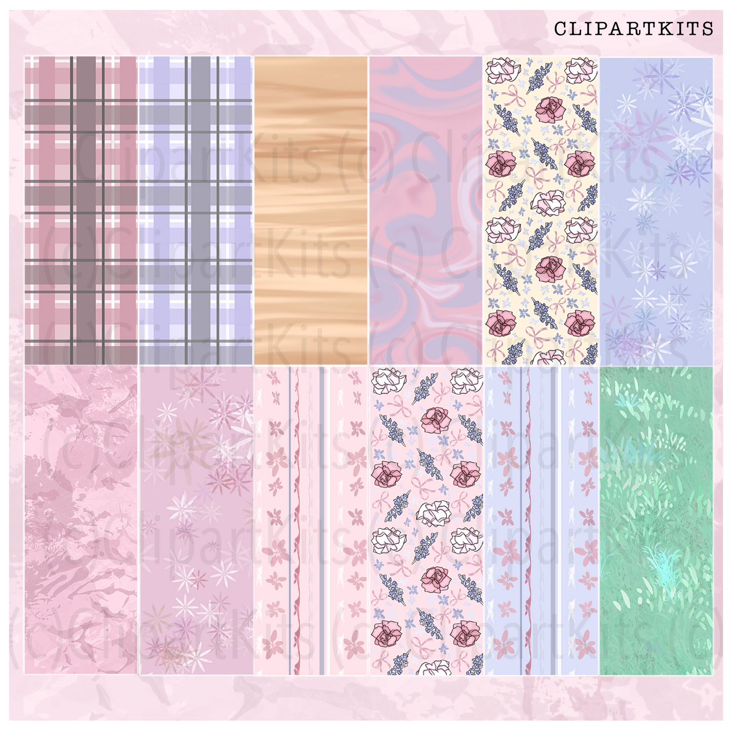 Mother’s Day Picnic | Complete Clipart Set