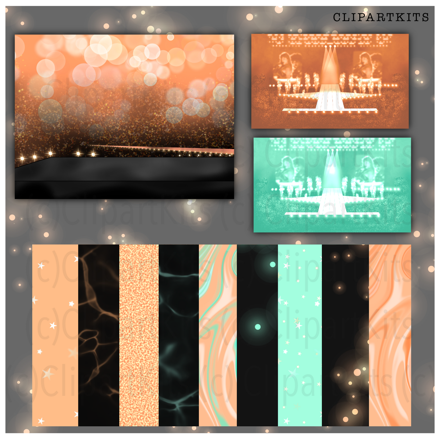 Showgirl - Limited Edition Art Set | Mini Clipart Set
