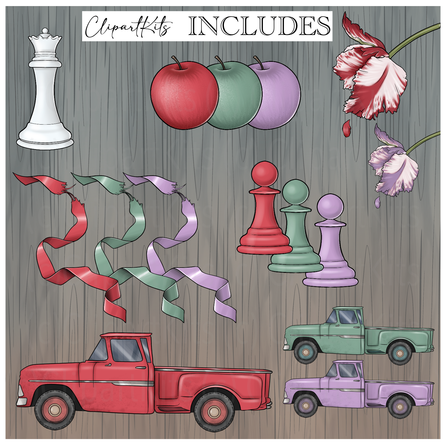 Limited Edition Art Set | Complete Clipart Set – ClipartKits