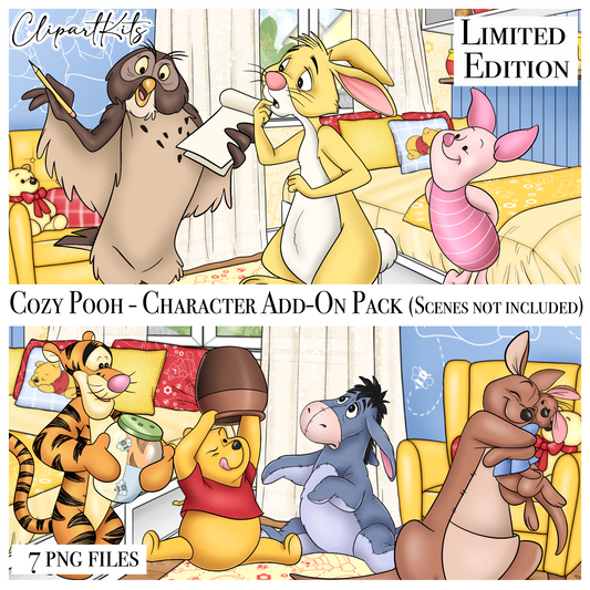 Cozy August Limited Edition Add-On | Clipart Set