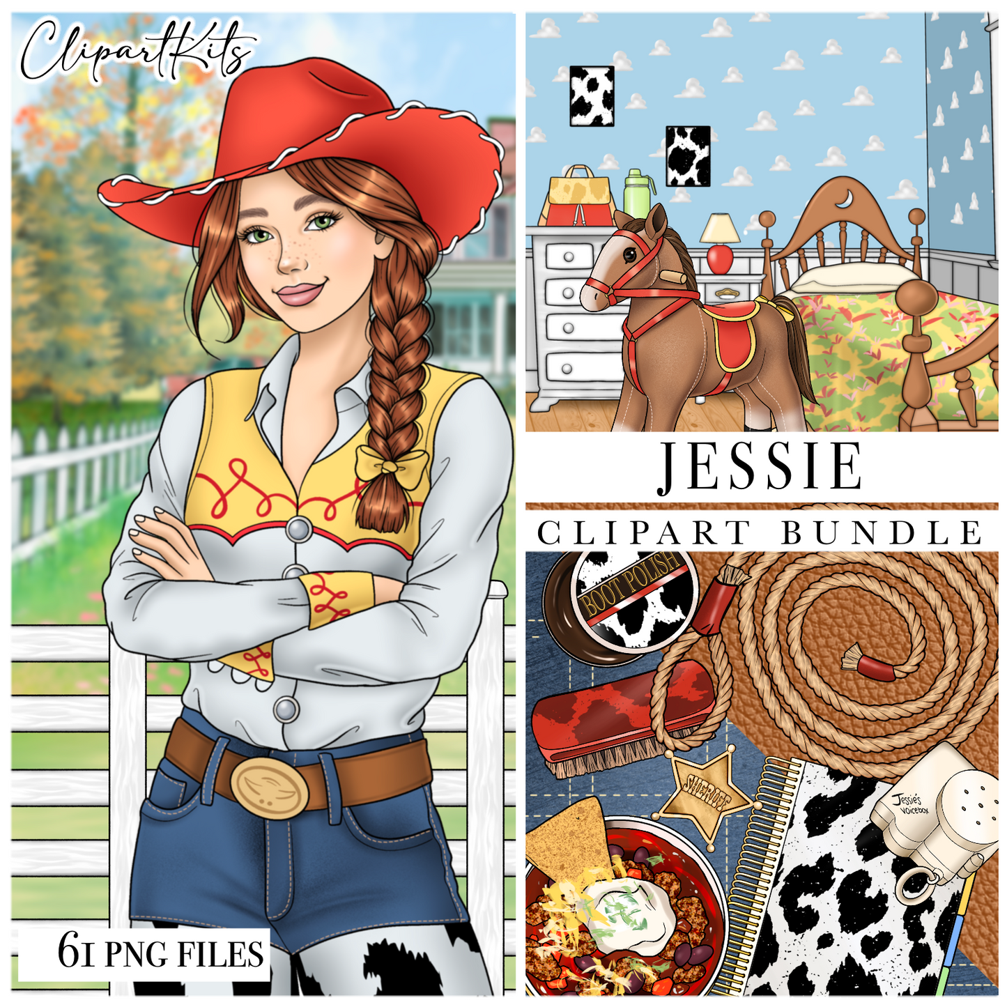 Limited Edition - Jessie | Complete Clipart Set