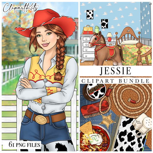 Limited Edition - Jessie | Complete Clipart Set