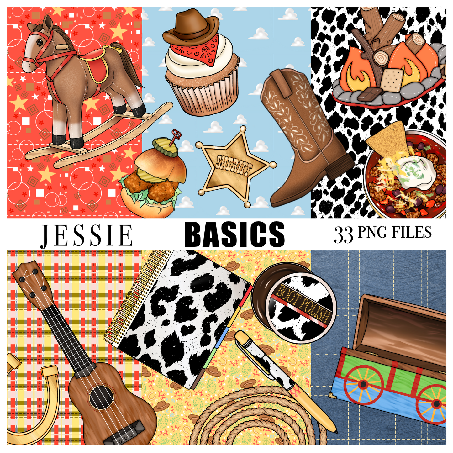 Limited Edition - Jessie | BASICS Clipart Set