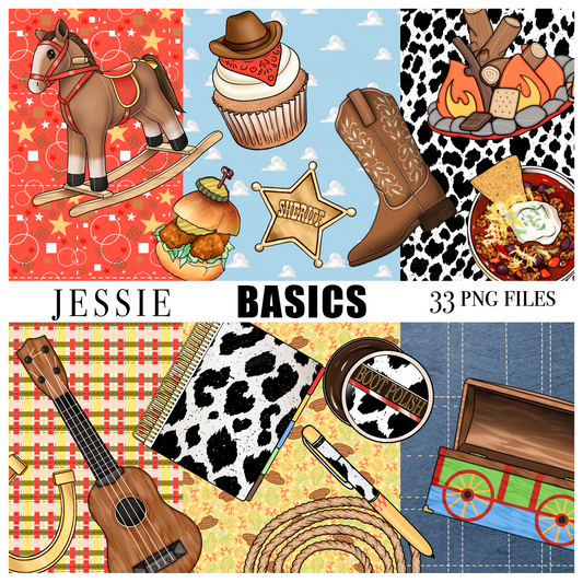 Limited Edition - Jessie | BASICS Clipart Set