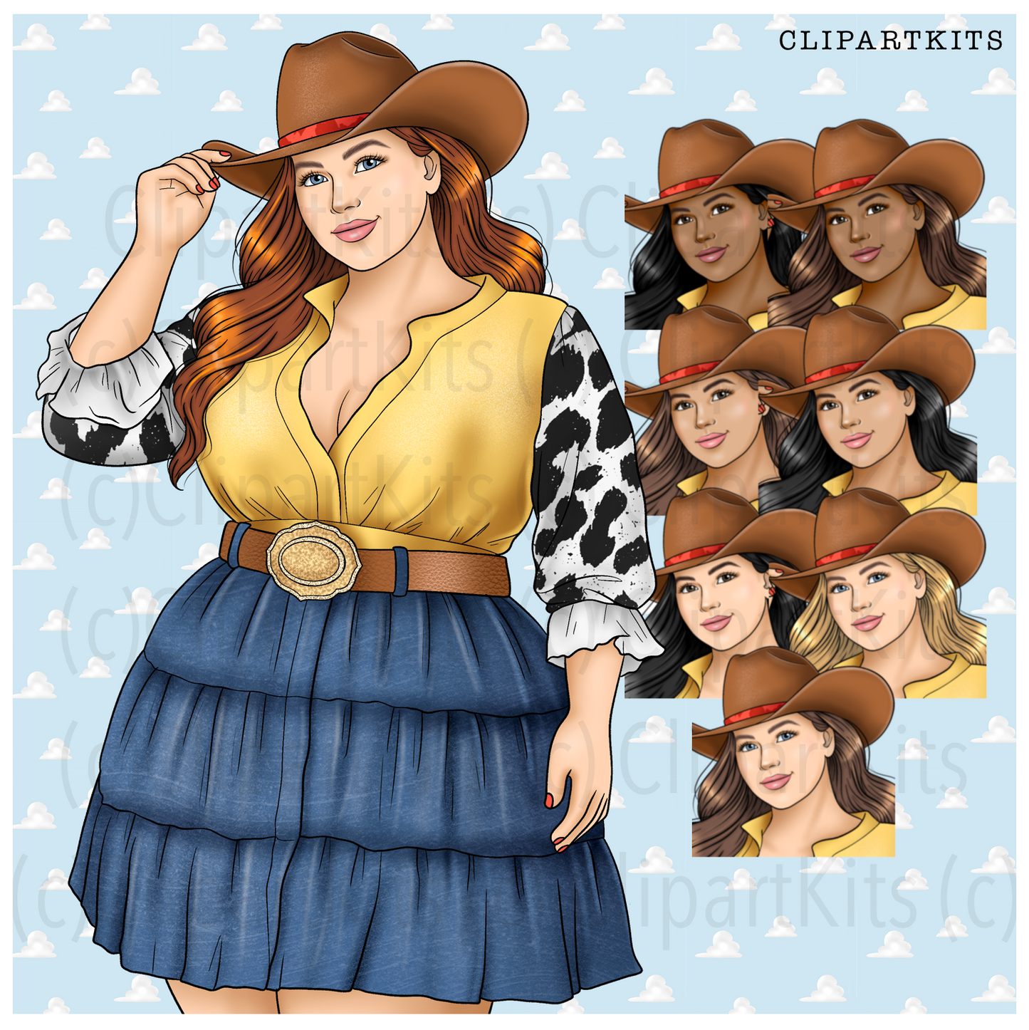 Limited Edition - Jessie | Complete Clipart Set