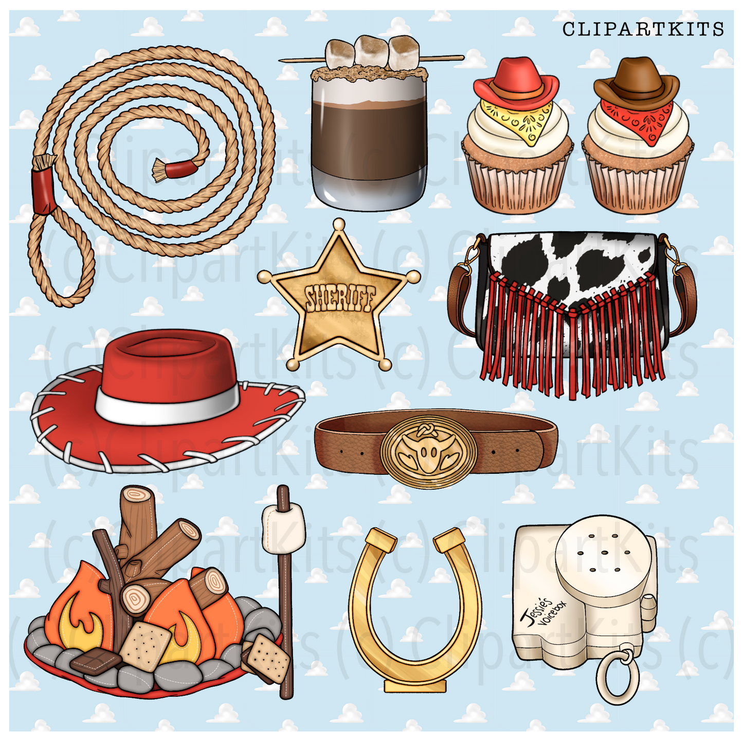 Limited Edition - Jessie | BASICS Clipart Set