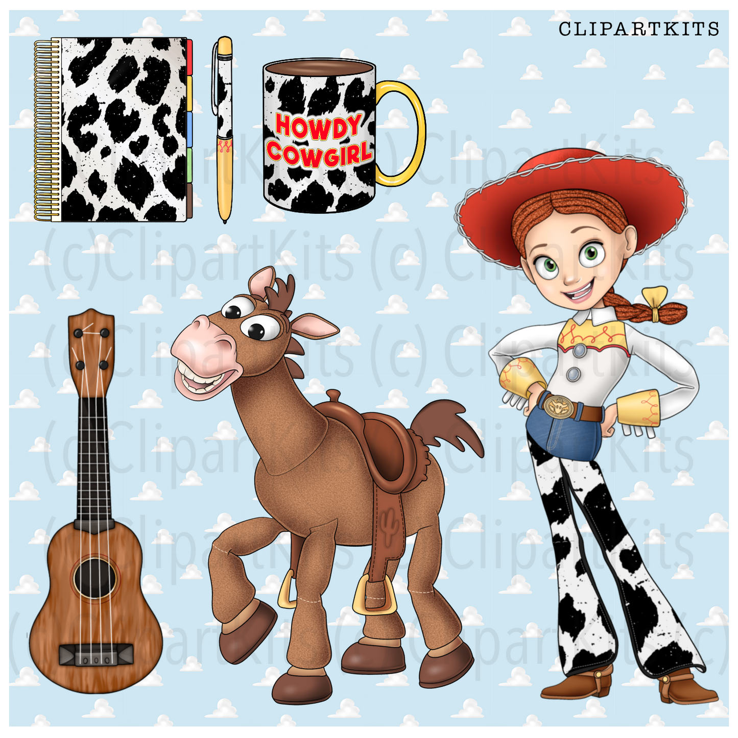 Limited Edition - Jessie | Complete Clipart Set