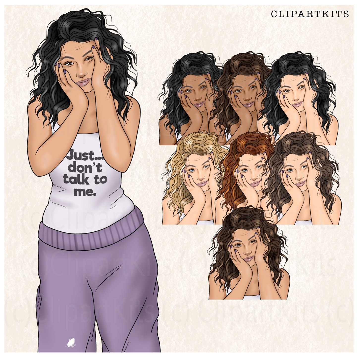 Clusterfuck | Complete Clipart Set