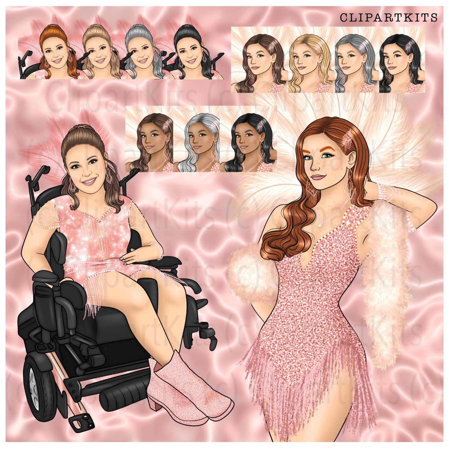 Fearless Flaws | Complete Clipart Set