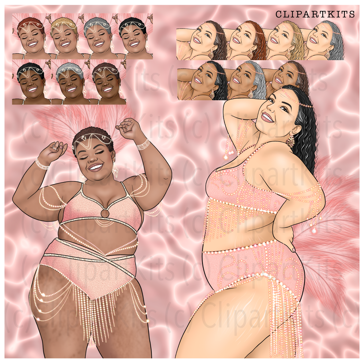 Fearless Flaws | Complete Clipart Set