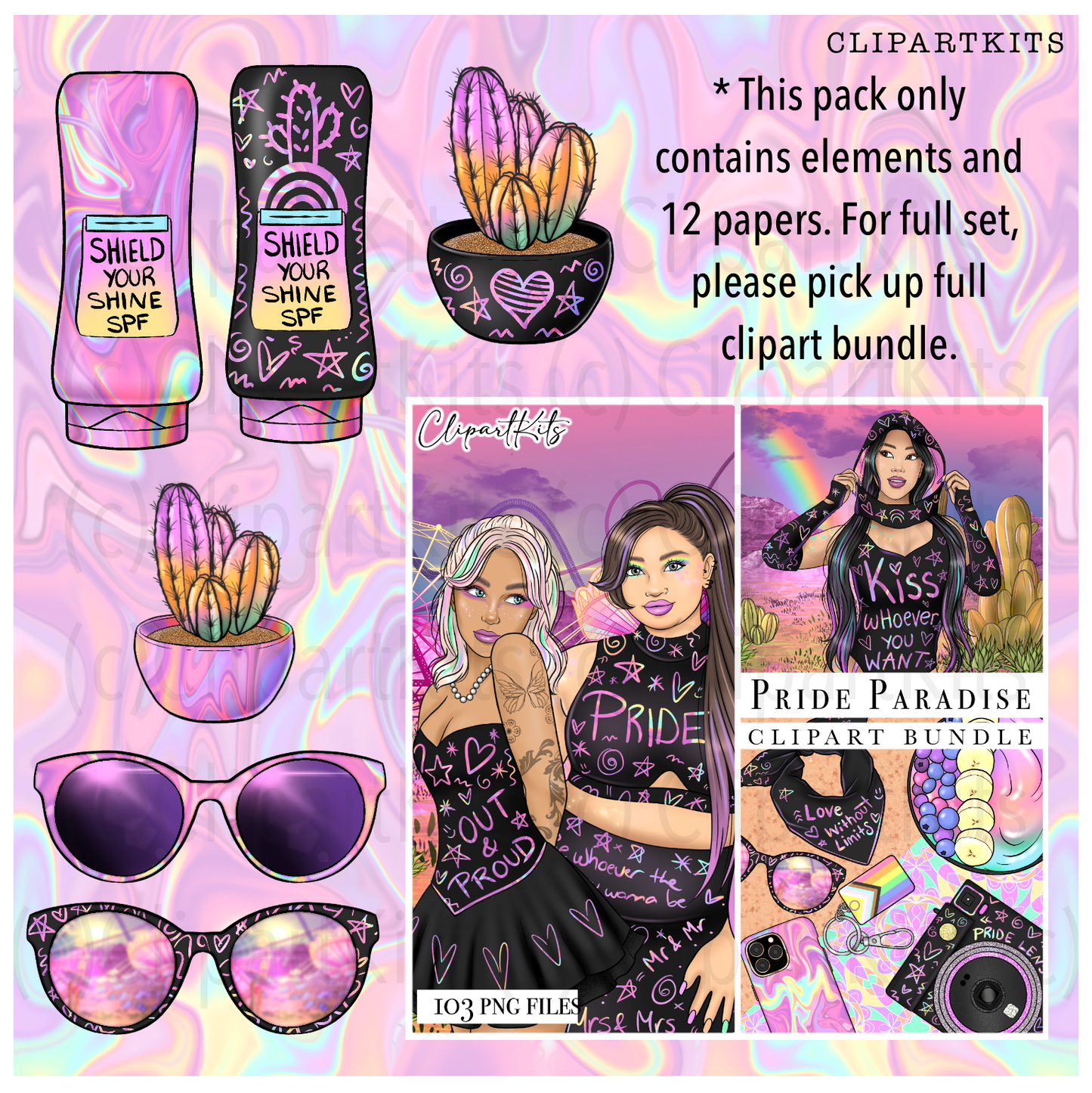 Pride Paradise | Clipart BASICS Set