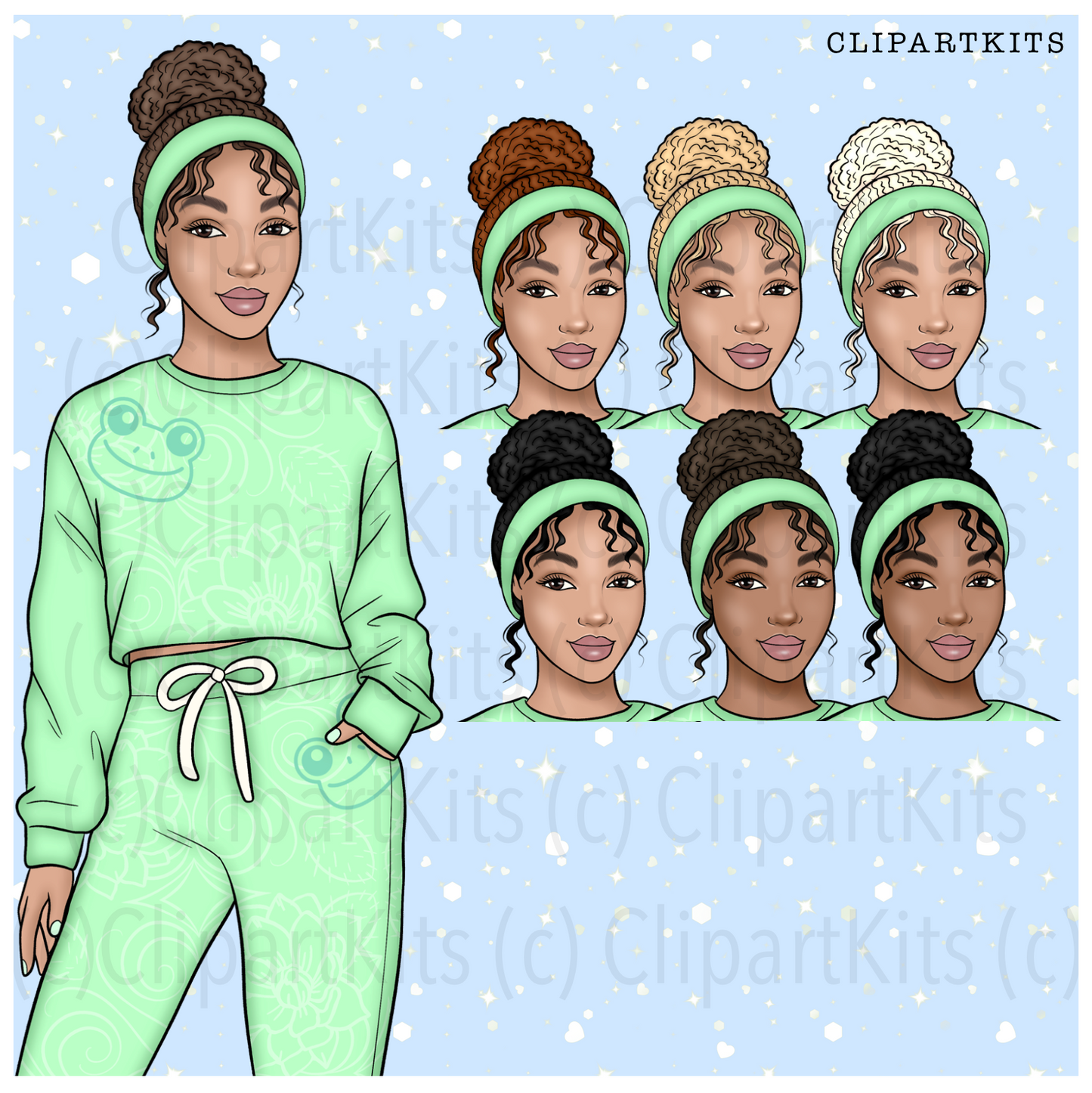 Blanket Fort | Complete Clipart Set