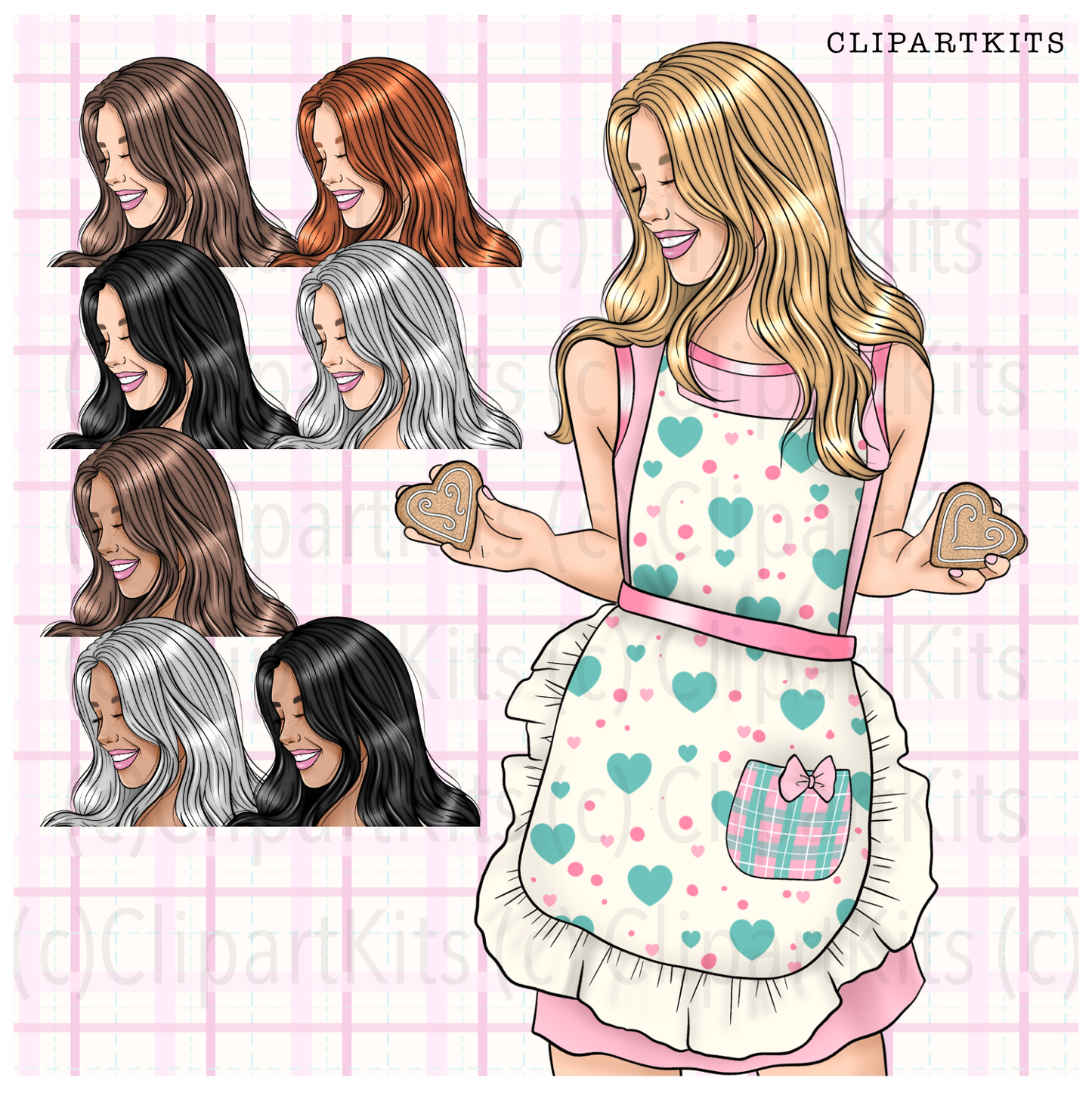 Baking Class | Complete Clipart Set