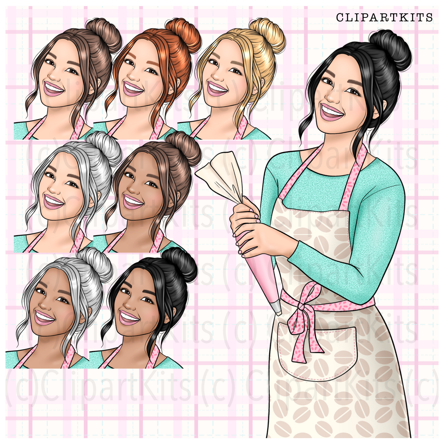 Baking Class | Complete Clipart Set