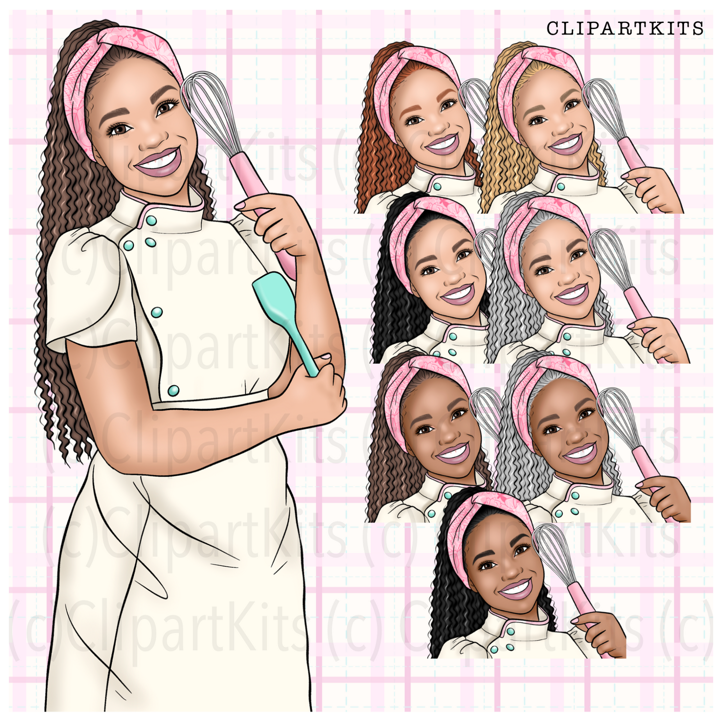 Baking Class | Complete Clipart Set