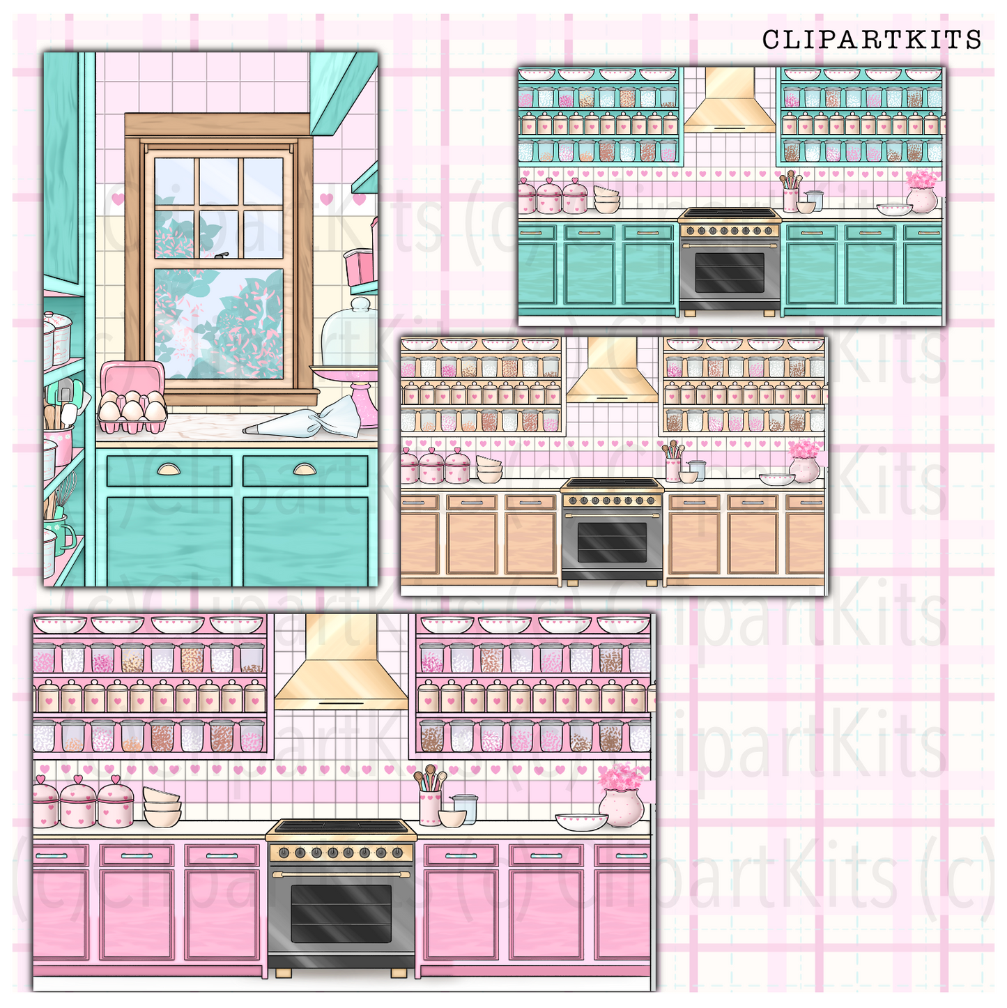 Baking Class | Complete Clipart Set