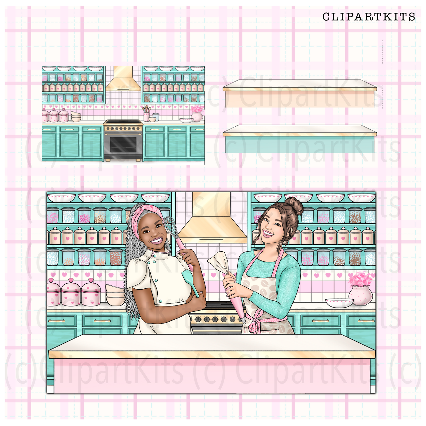 Baking Class | Complete Clipart Set