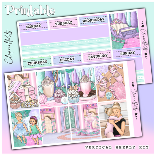 Nutcracker | PRINTABLE Weekly Vertical Kit