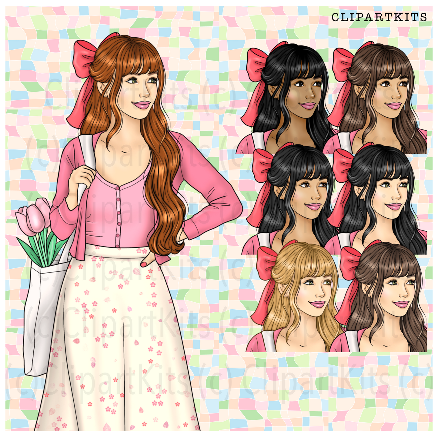 Sugar And Spice Brunch | Complete Clipart Set