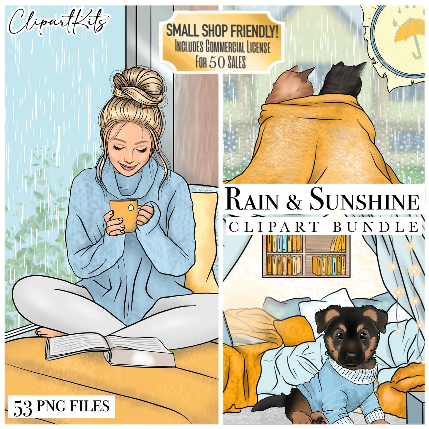 Fall Bundle | Complete Clipart Sets