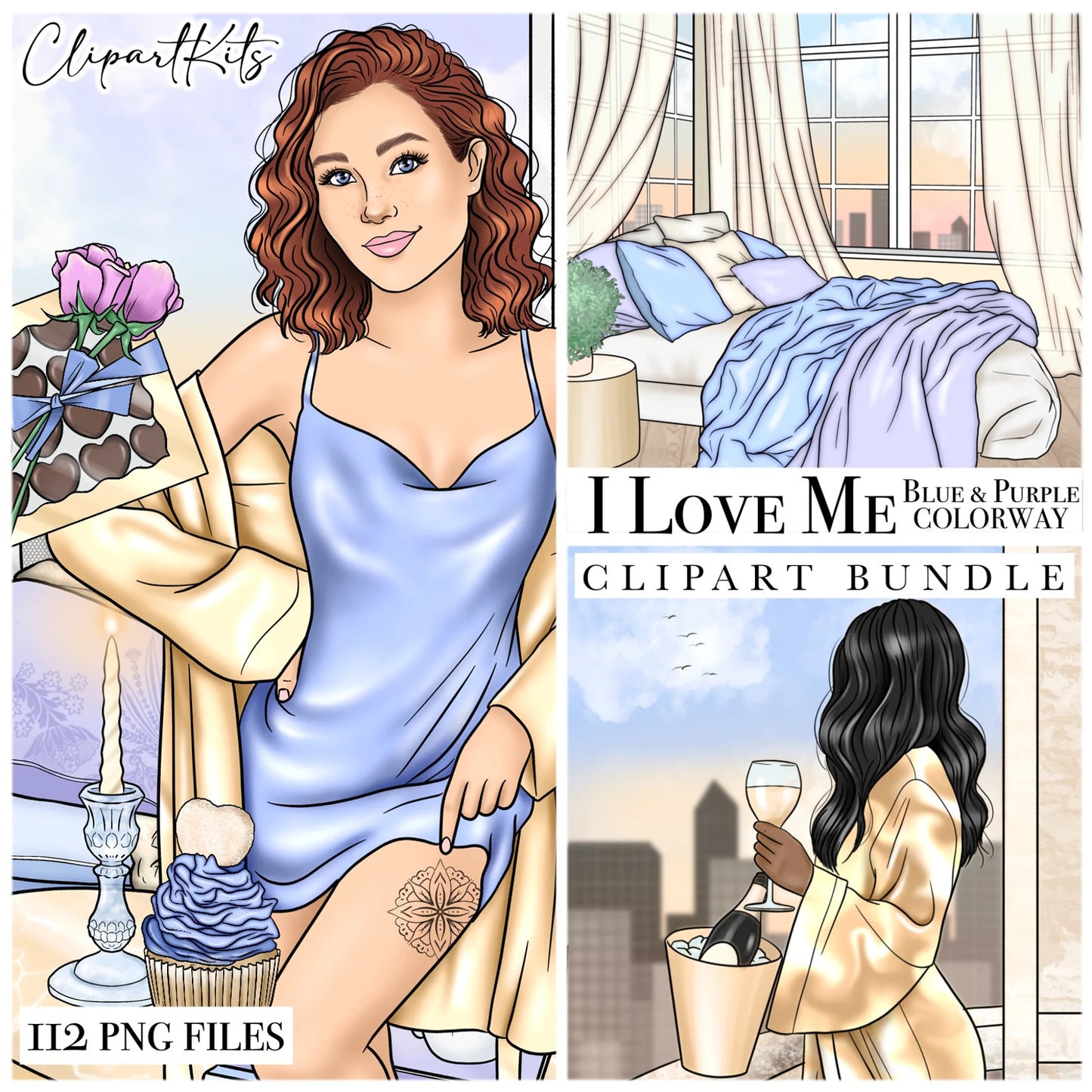 January / February Bundle | Complete Clipart Sets