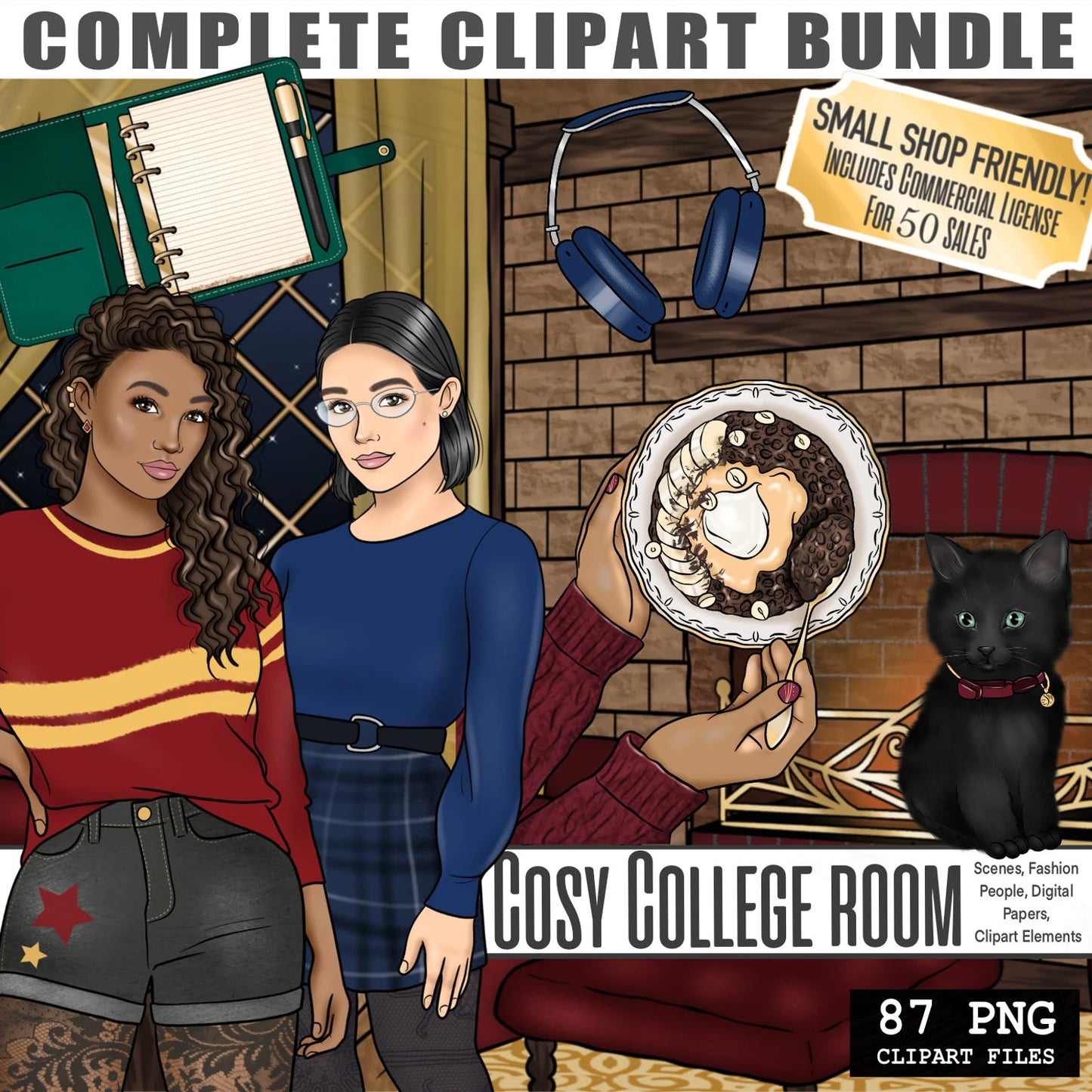 Fall Bundle | Complete Clipart Sets