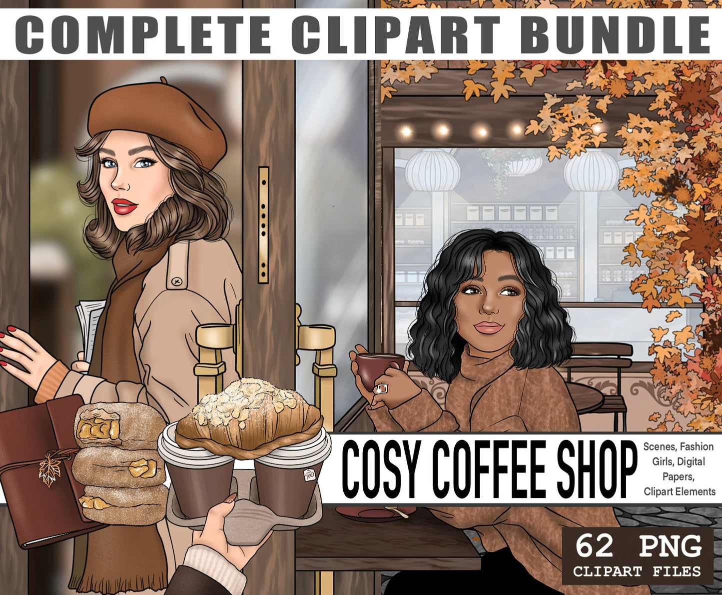 Fall Bundle | Complete Clipart Sets