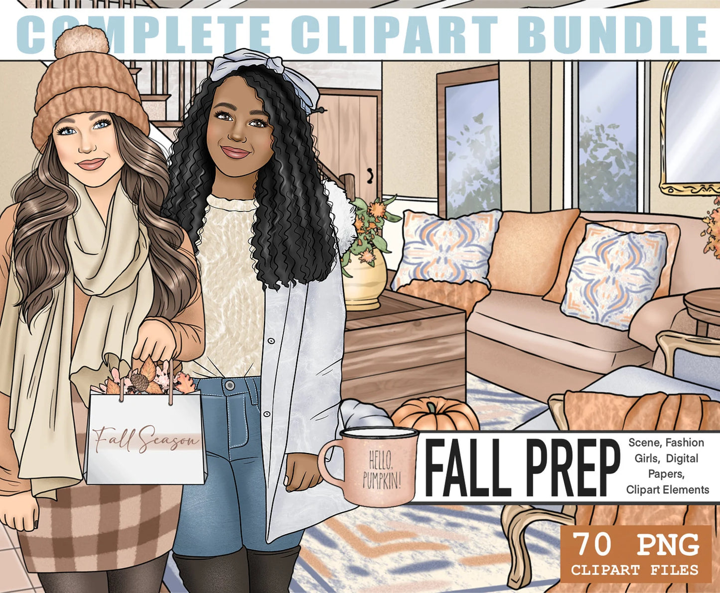 Fall Bundle | Complete Clipart Sets