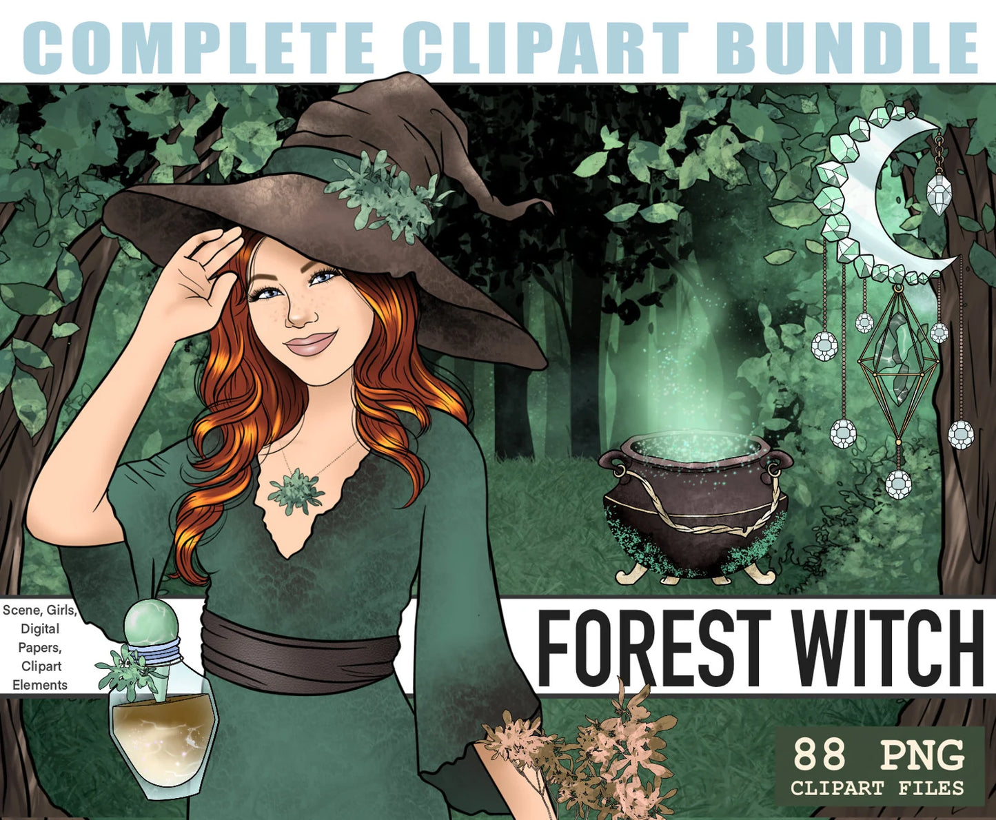 Halloween Bundle | Complete Clipart Sets