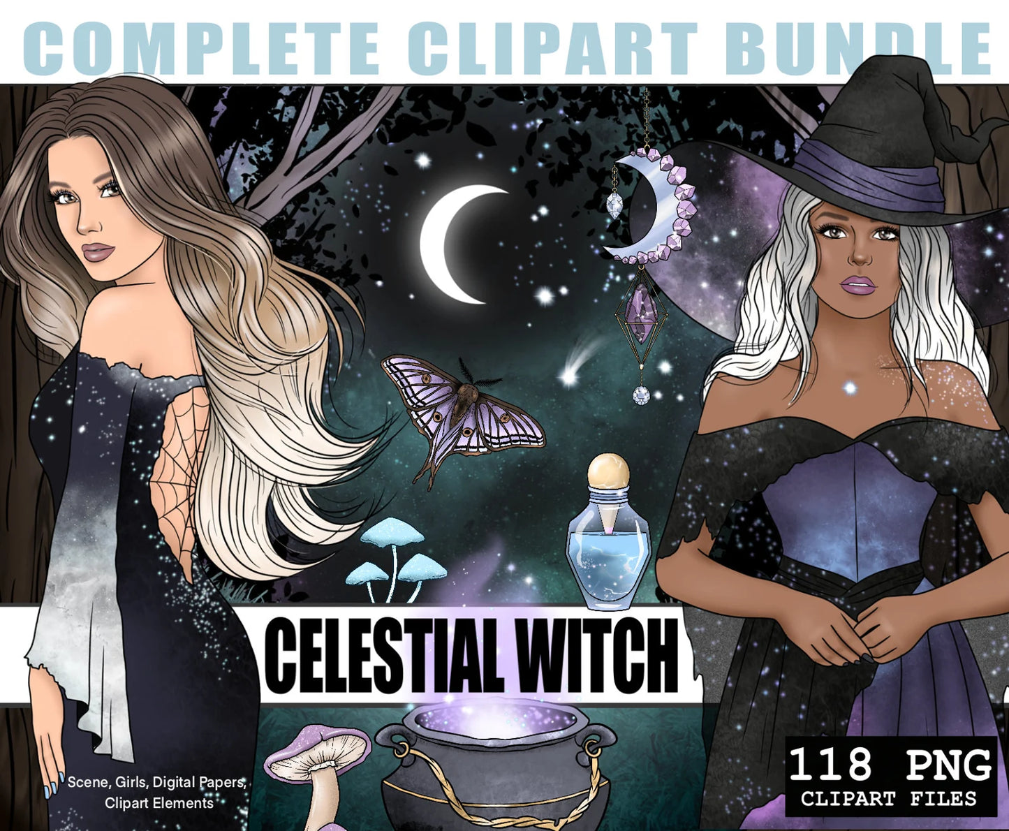 Halloween Bundle | Complete Clipart Sets