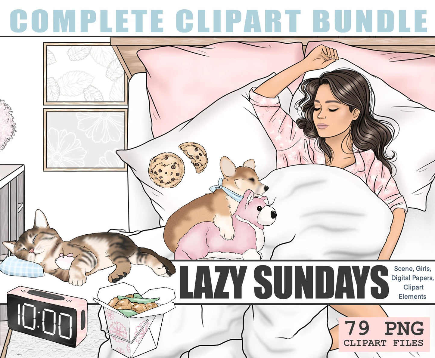 Cozy Bundle | Complete Clipart Sets