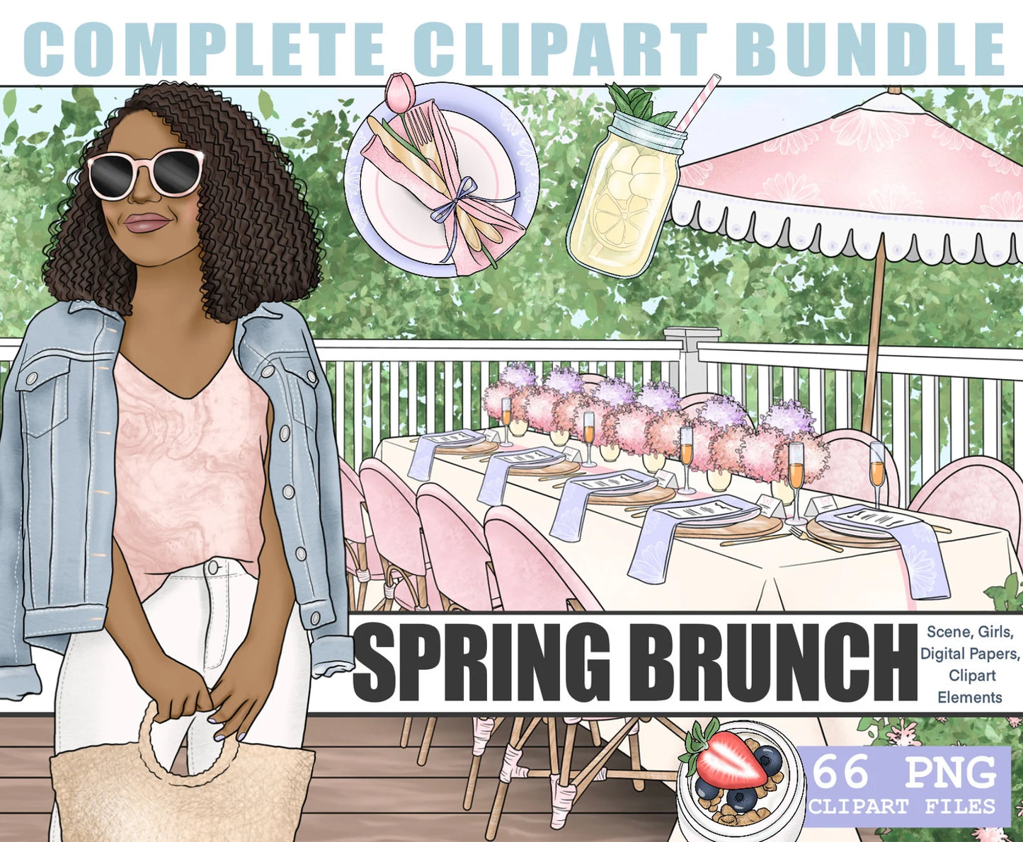 Spring/Summer Bundle | Complete Clipart Sets