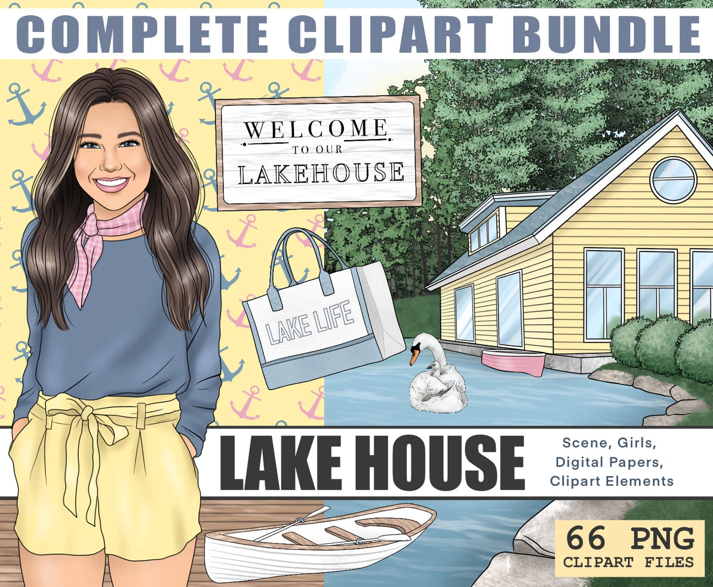 Spring/Summer Bundle | Complete Clipart Sets