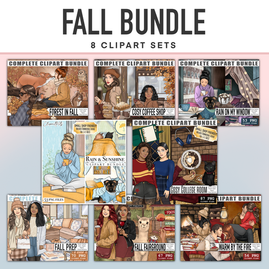 Fall Bundle | Complete Clipart Sets