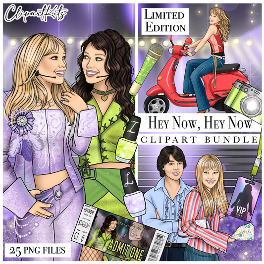 Limited Edition - Hey Now | Complete Clipart Set