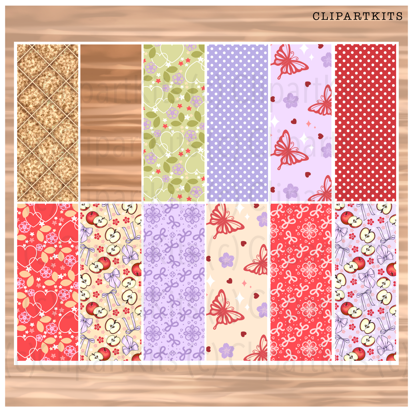 Cottage Whimsy | Complete Clipart Set