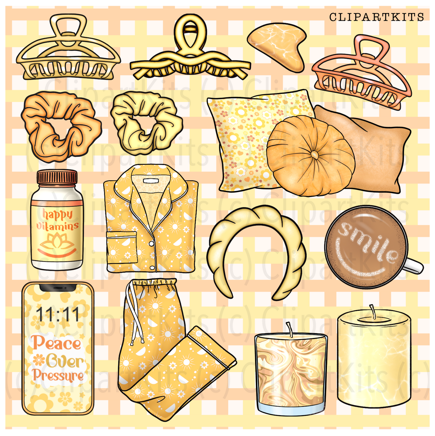 Sunny Joy | Complete Clipart Set
