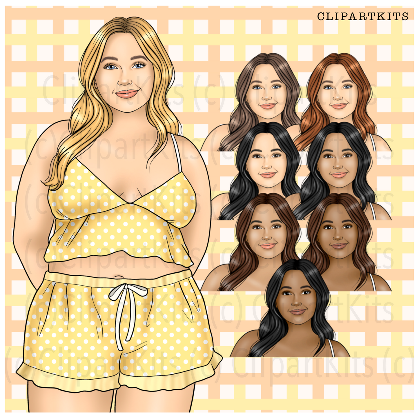 Sunny Joy | Complete Clipart Set