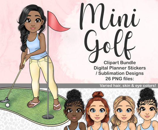 Minigolf Doll