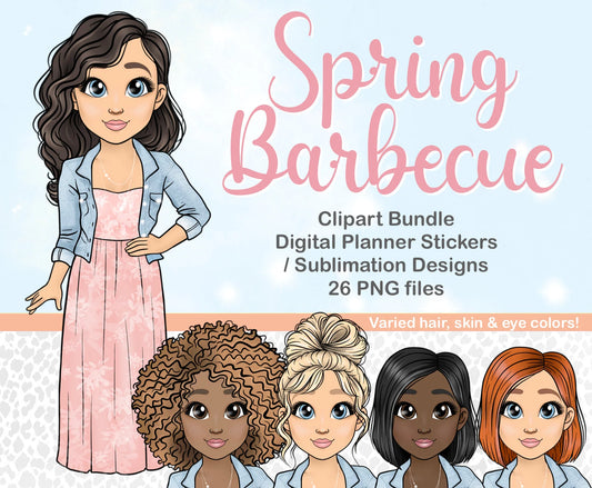 Spring Barbecue Doll