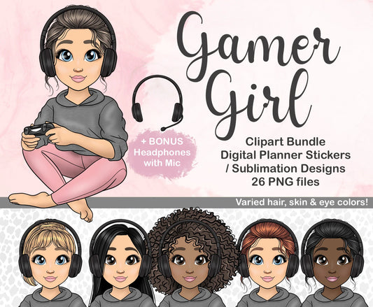 Gamer Girl Doll