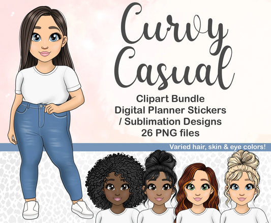 Curvy Casual Doll