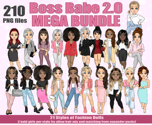 Boss Babe Fashion Dolls Mega Bundle